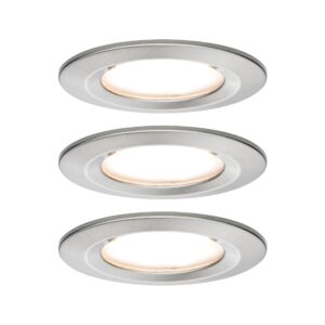 LED Einbauleuchte 3-Step-Dim Nova Coin Basisset starr rund 78mm Coin