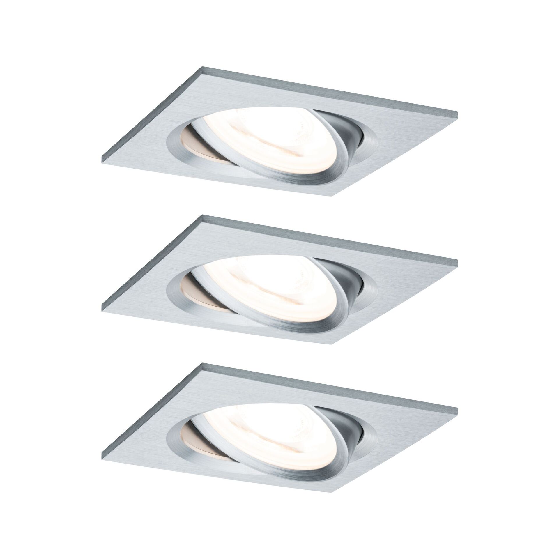 LED Einbauleuchte Nova Coin Basisset schwenkbar eckig 84x84mm 50 Grad Coin 1 LED Einbauleuchte Nova Coin Basisset schwenkbar eckig 84x84mm 50 Grad Coin