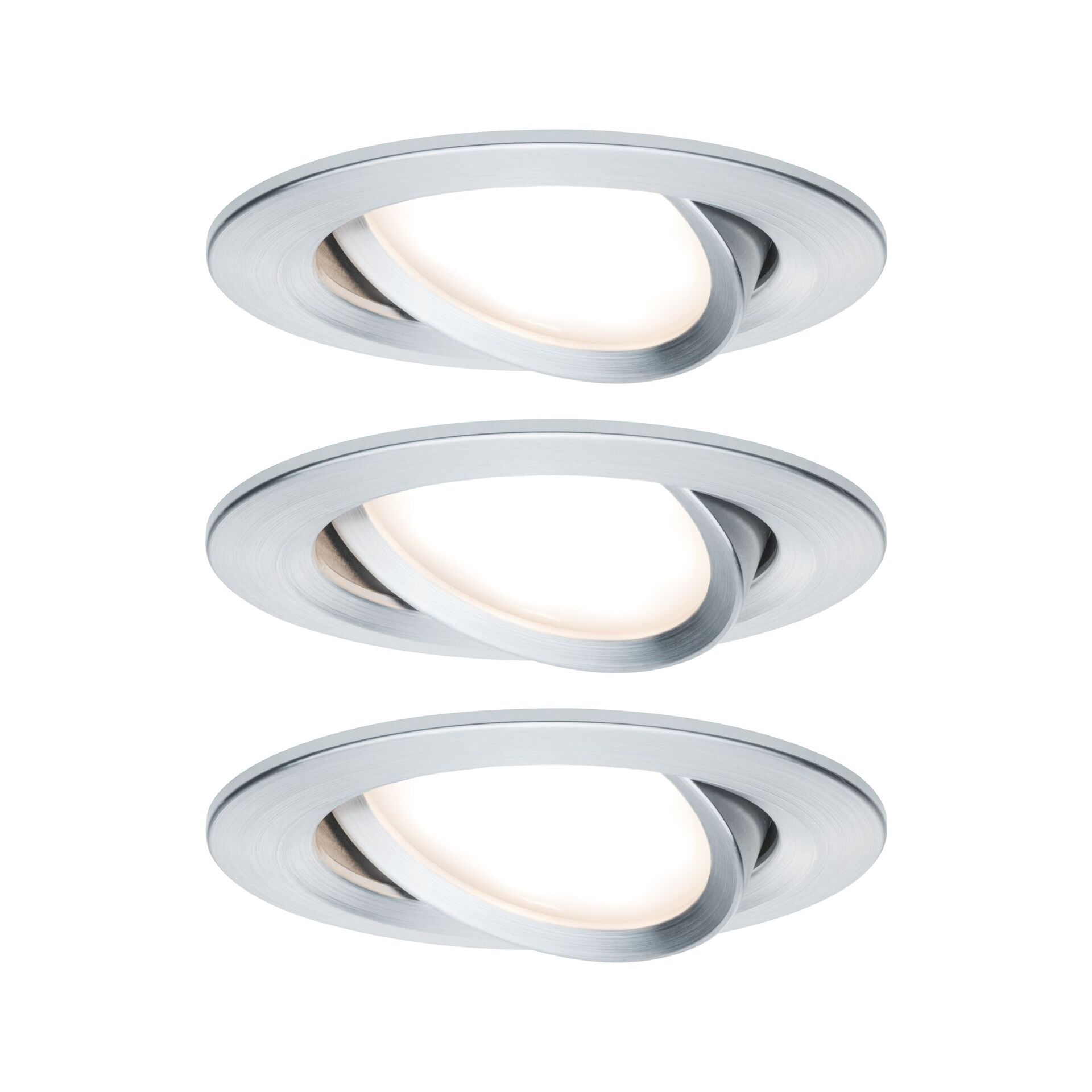LED Einbauleuchte 3-Step-Dim Nova Coin Basisset schwenkbar rund 84mm 50 Grad Coin 1 LED Einbauleuchte 3-Step-Dim Nova Coin Basisset schwenkbar rund 84mm 50 Grad Coin