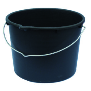 Baueimer schwarz