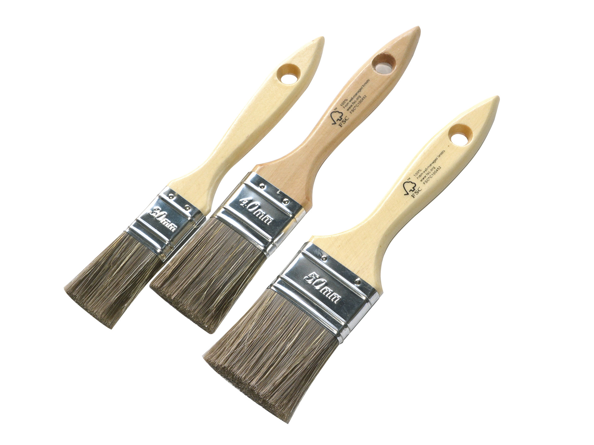 Lasur Pinselset 3-teilig 1 Lasur Pinselset 3-teilig