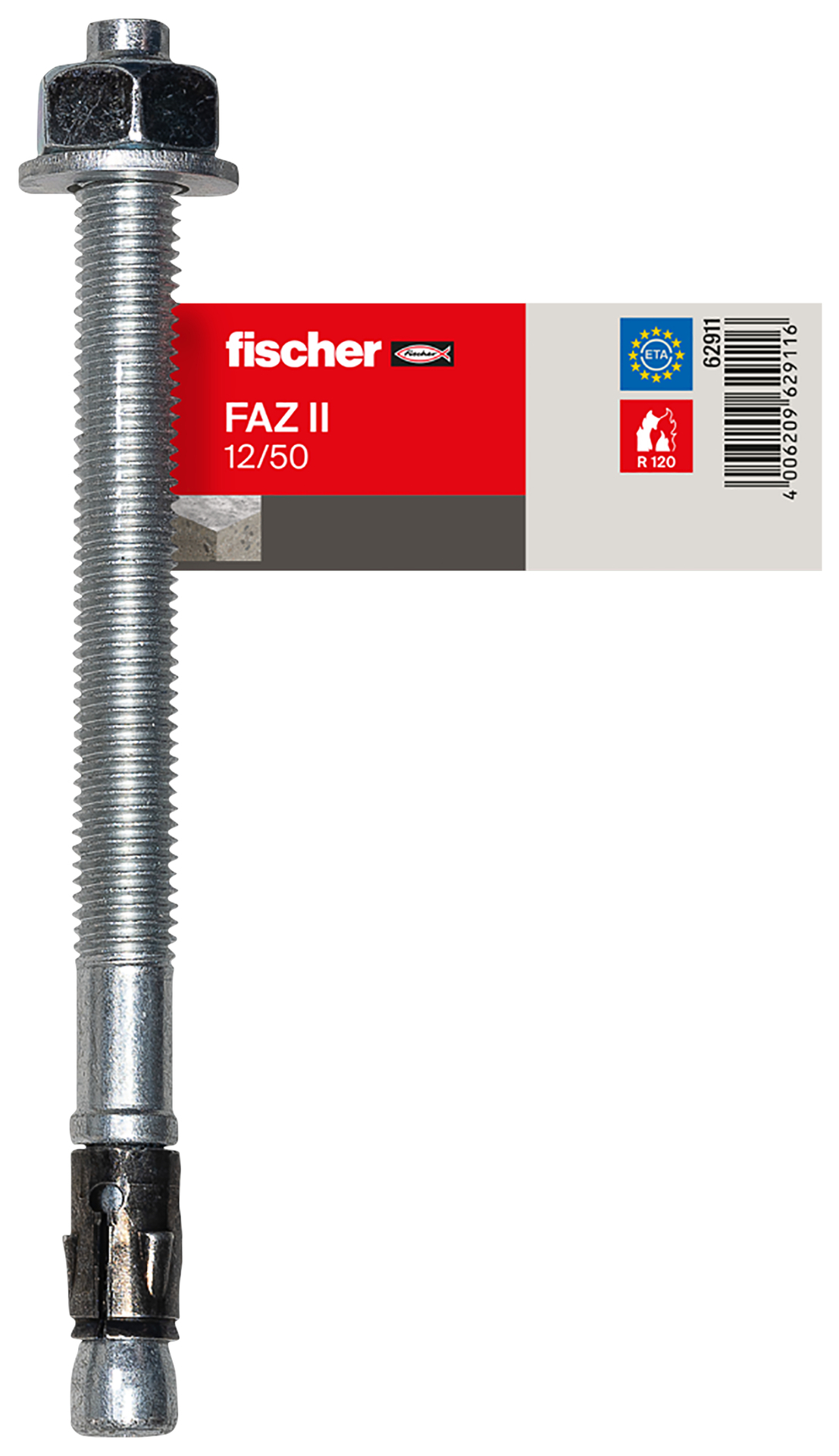 Bolzenanker FAZ II, 1 Stück 1 Bolzenanker FAZ II, 1 Stück
