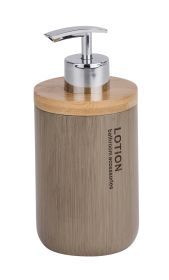 Palo Seifenspender taupe Polyresin Bambus