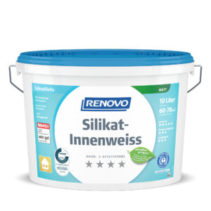 Silikat Innenweiß matt für Allergiker