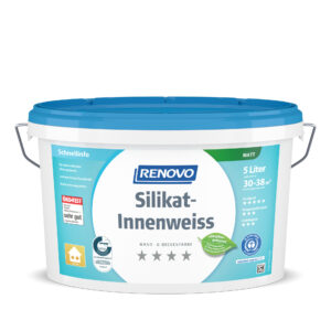 Silikat Innenweiß matt für Allergiker