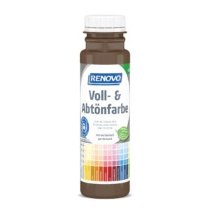 Voll- und Abtönfarbe