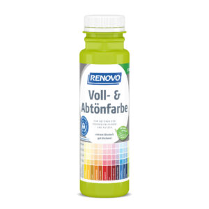 Voll- und Abtönfarbe