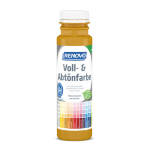 Voll- und Abtönfarbe