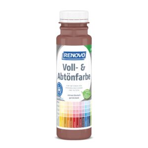 Voll- und Abtönfarbe