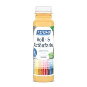 Voll- und Abtönfarbe