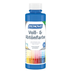 Voll- und Abtönfarbe