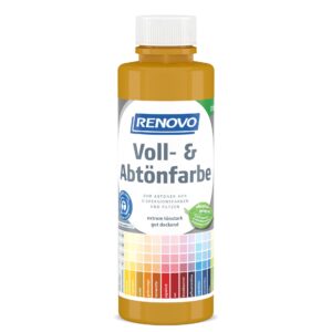 Voll- und Abtönfarbe