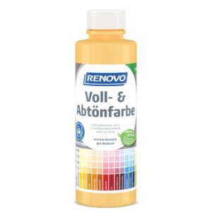 Voll- und Abtönfarbe