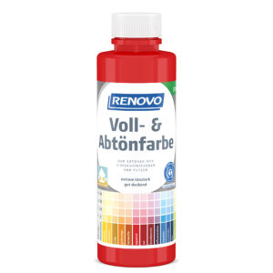 Voll- und Abtönfarbe