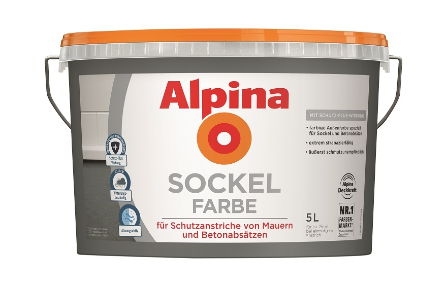 Sockelfarbe matt 5l 1 Sockelfarbe matt 5l