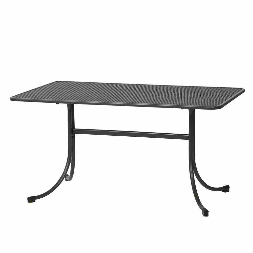 Steckmetall-Tisch, eisengrau 1 Steckmetall-Tisch, eisengrau