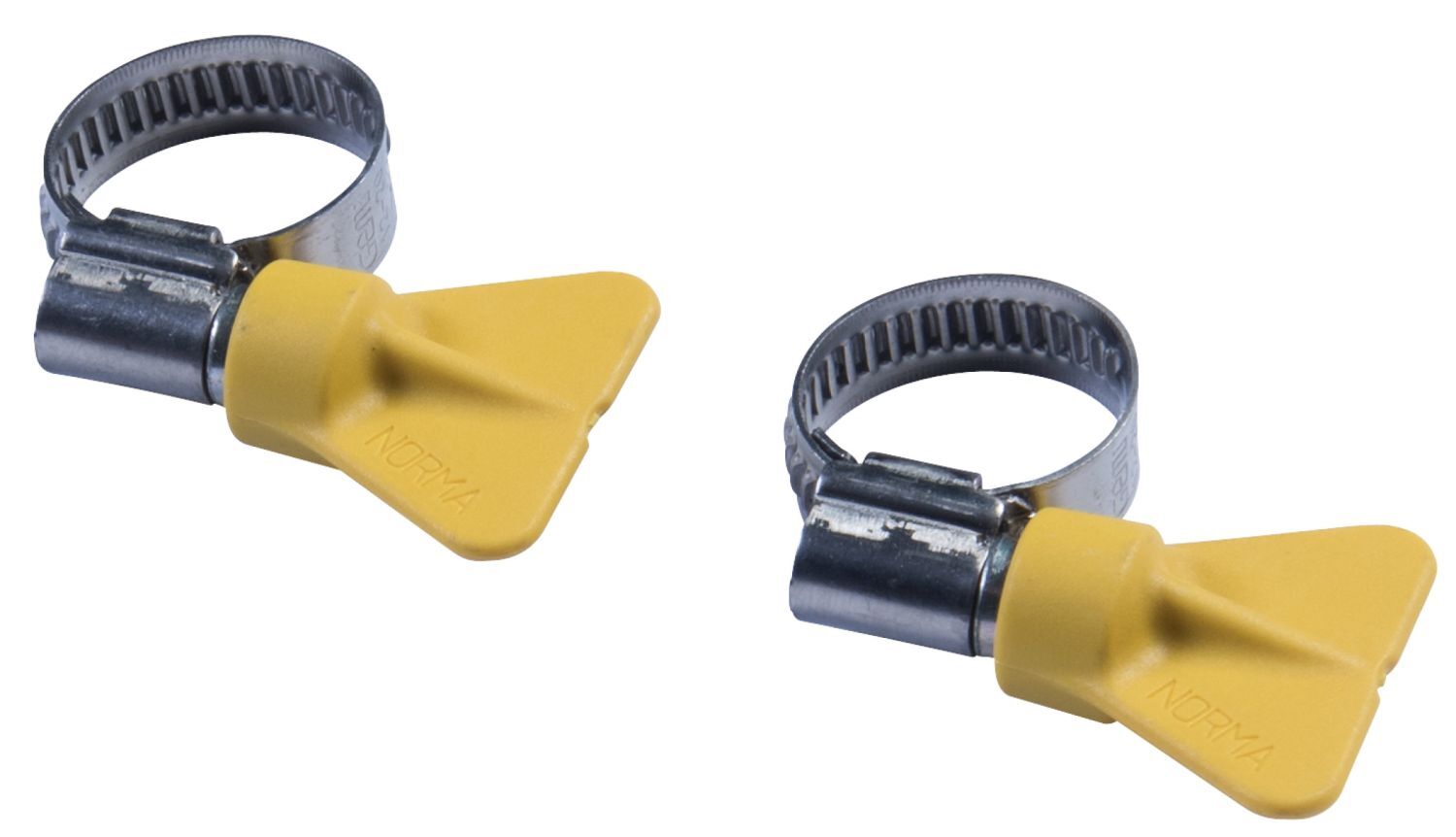 Schlauchschellen mit Flügelmutter 1 Schlauchschellen mit Flügelmutter