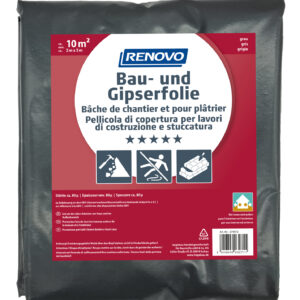 Bau- und Gipserfolie 2 x 5m