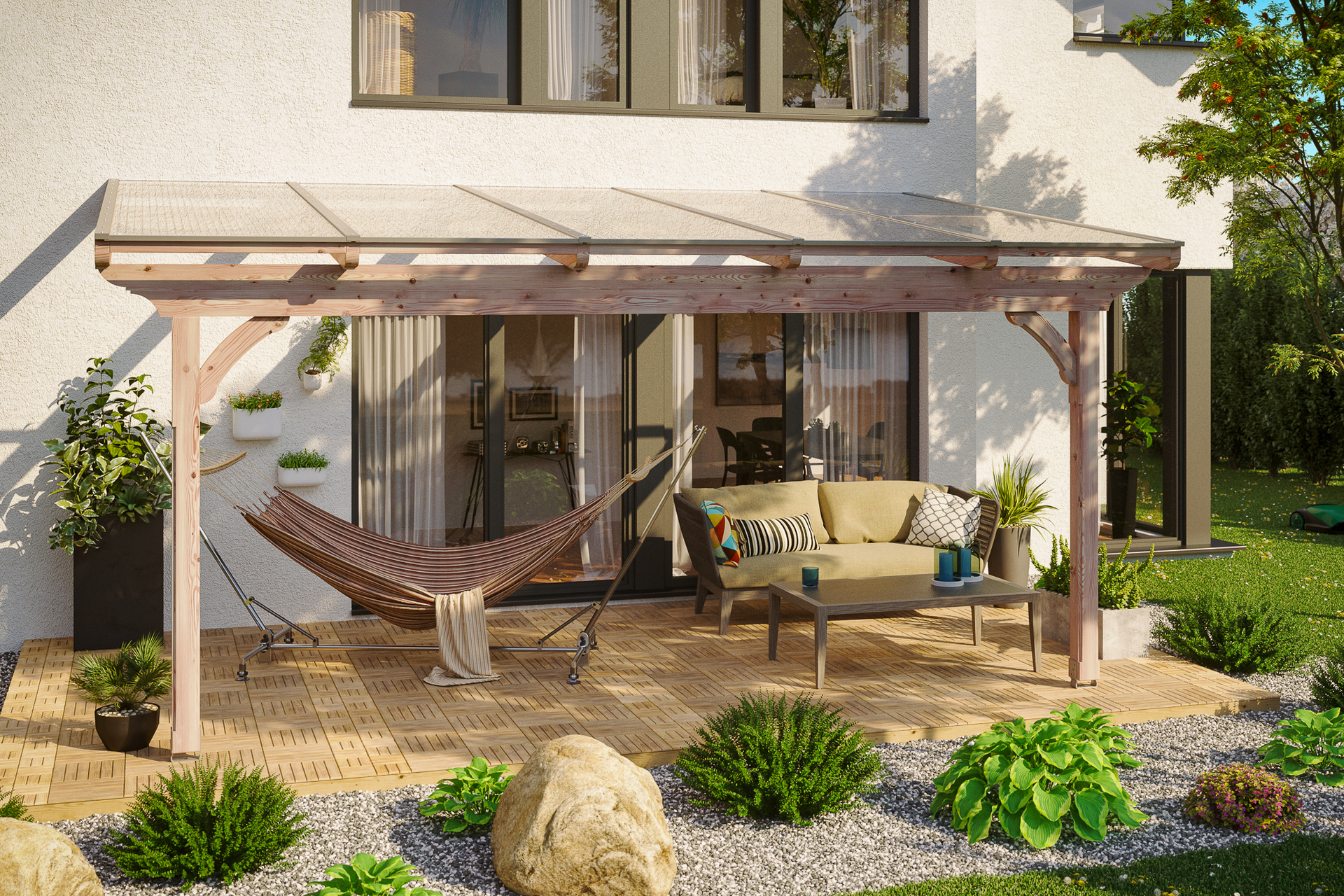 Terrassenüberdachung Ravenna 1 Terrassenüberdachung Ravenna