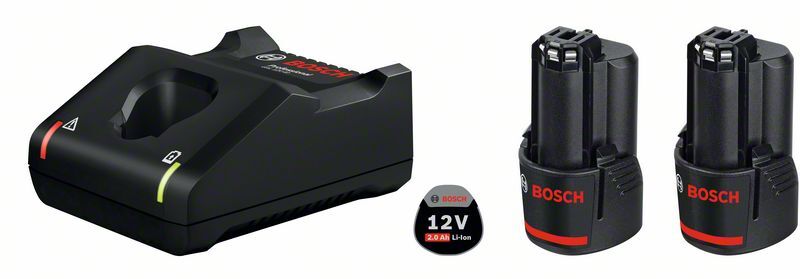 Basis-Starterset 12V 2x2,0Ah und GAL 12V-40 Clic und Go 1 Basis-Starterset 12V 2x2,0Ah und GAL 12V-40 Clic und Go