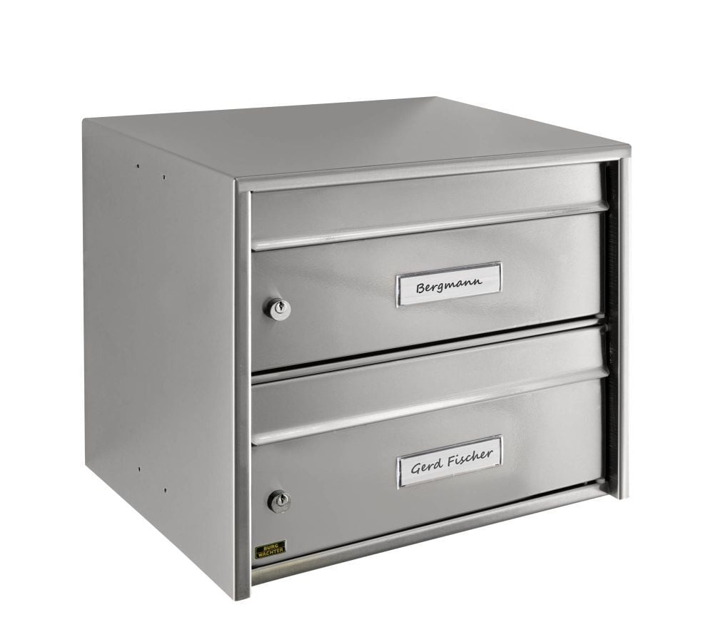 Anlagen-Briefkästen Dual Front 3821 Ni 1 Anlagen-Briefkästen Dual Front 3821 Ni