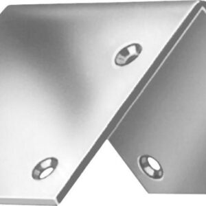 Breitwinkel 40 x 40 mm Edelstahl