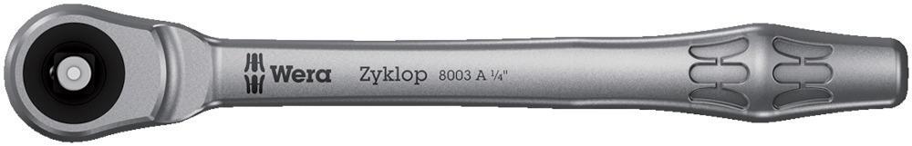 Durchsteck-Knarre ZYKLOP metal push 1/4" 1 Durchsteck-Knarre ZYKLOP metal push 1/4"