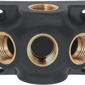 Endverteilerdose Kunststoff Innengewinde 1xG3/4" zu 3xG1/2" RIEG