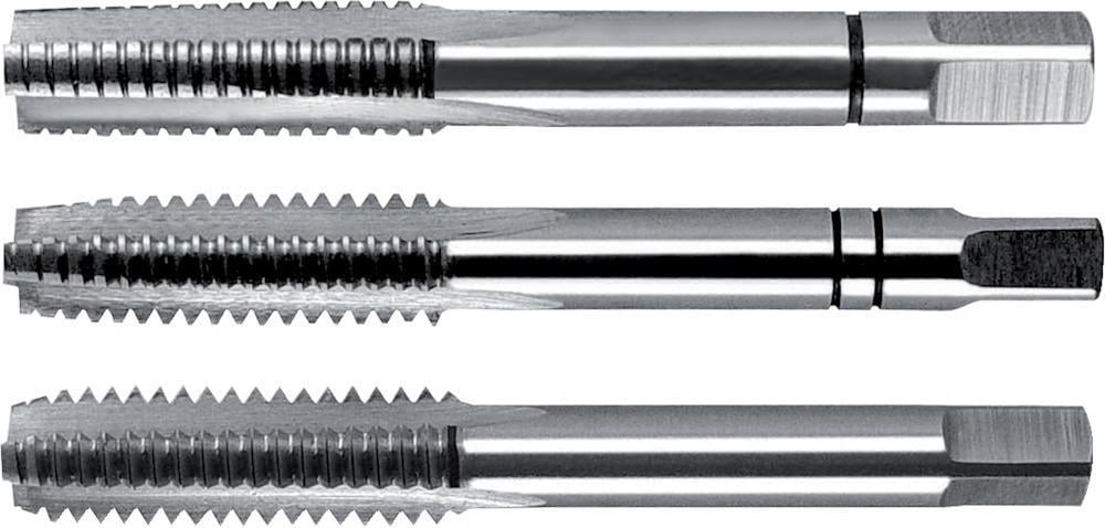Handgewindebohrer-Satz DIN352 HSS M18 FORTIS 1 Handgewindebohrer-Satz DIN352 HSS M18 FORTIS