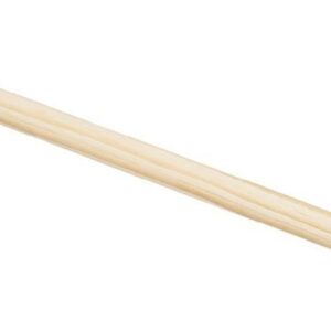 Holzbesenstiel 24 mm 120 cm, Rundkopf