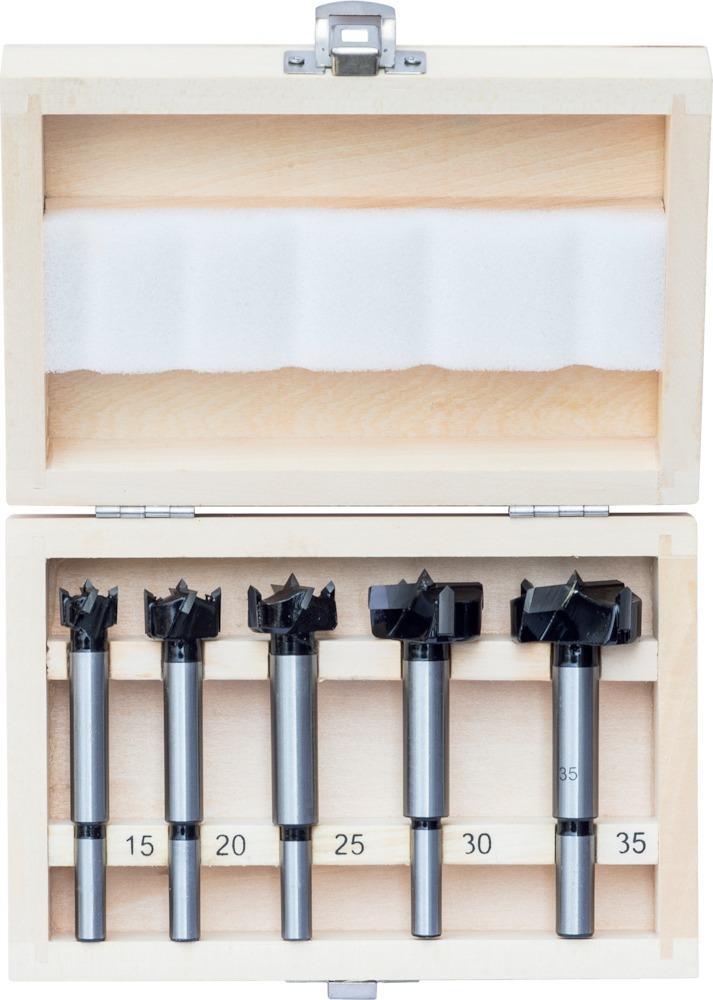 Kunstbohrer-Satz HW 5tlg. 15-35mm FORTIS 1 Kunstbohrer-Satz HW 5tlg. 15-35mm FORTIS