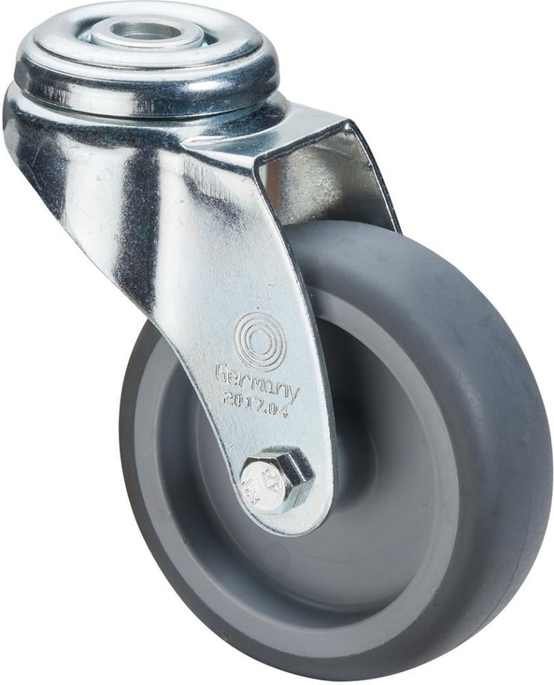 Lenkrolle 50mm,A301 Rückenloch,Gummirad,GL A301.A80.050 1 Lenkrolle 50mm,A301 Rückenloch,Gummirad,GL A301.A80.050