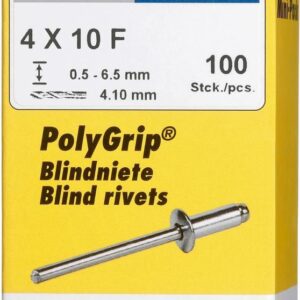 Mini-Pack PolyGrip Alu/Stahl 4 x 10 Gesipa