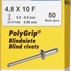 Mini-Pack PolyGrip Alu/Stahl 4,8 x 10 Gesipa