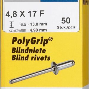 Mini-Pack PolyGrip Alu/Stahl 4,8 x 17 Gesipa