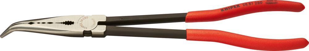 Montierzange poliert mit gebogenen Kunststoff-Griffen 280mm KNIP 1 Montierzange poliert mit gebogenen Kunststoff-Griffen 280mm KNIP