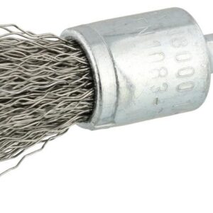 Pinselbürste Rostf. 6mm 17x0,3mm gew. Osborn