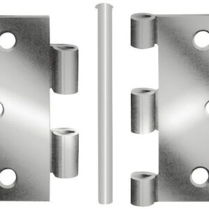 Scharnier stark 63x63 mm Edelstahl