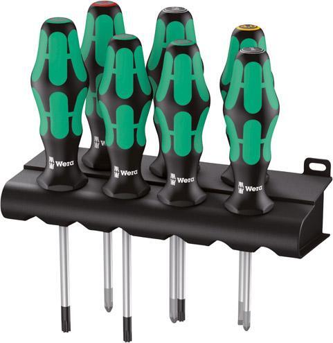 Schraubendrehersatz 335/350/367/7Rack PH/PZ/Torx/Schlitz 7-tlg.W 1 Schraubendrehersatz 335/350/367/7Rack PH/PZ/Torx/Schlitz 7-tlg.W