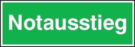 Sicherheitsschild Fol Notausstieg 300x105 1 Sicherheitsschild Fol Notausstieg 300x105