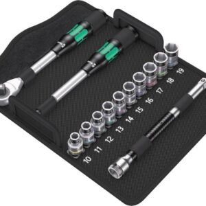 Steckschlüssel-Satz 1/2" ZYKLOP Hybrid 13-teilig