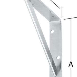 Stegkonsole verz. 400 x 250 mm Nr. 159400Z