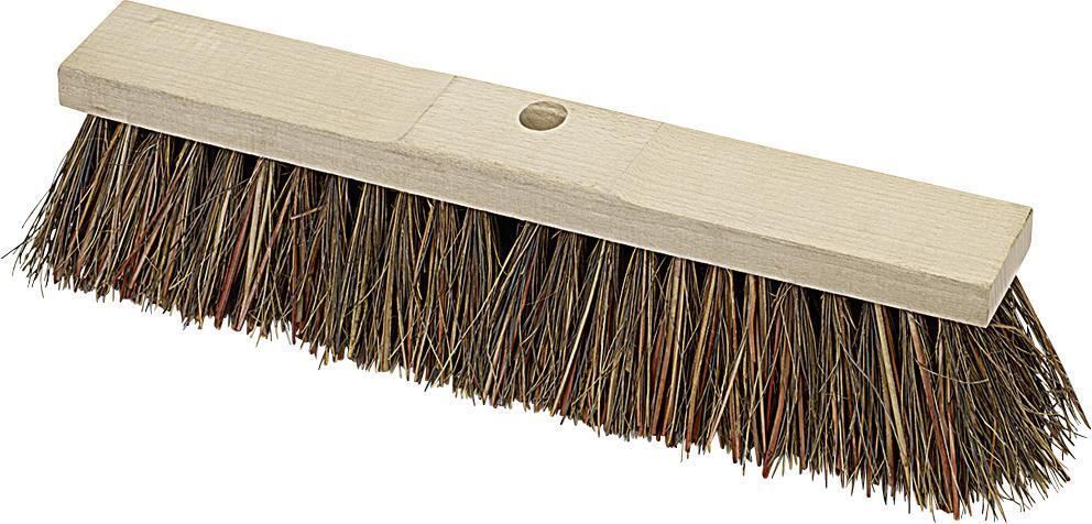 Strassenbesen Piassava 50cm,Sattelholz 1 Strassenbesen Piassava 50cm,Sattelholz