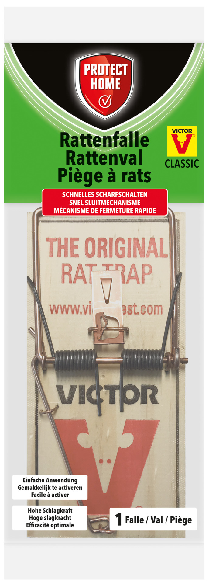 Rattenfalle Classic, 1 Stück 1 Rattenfalle Classic, 1 Stück
