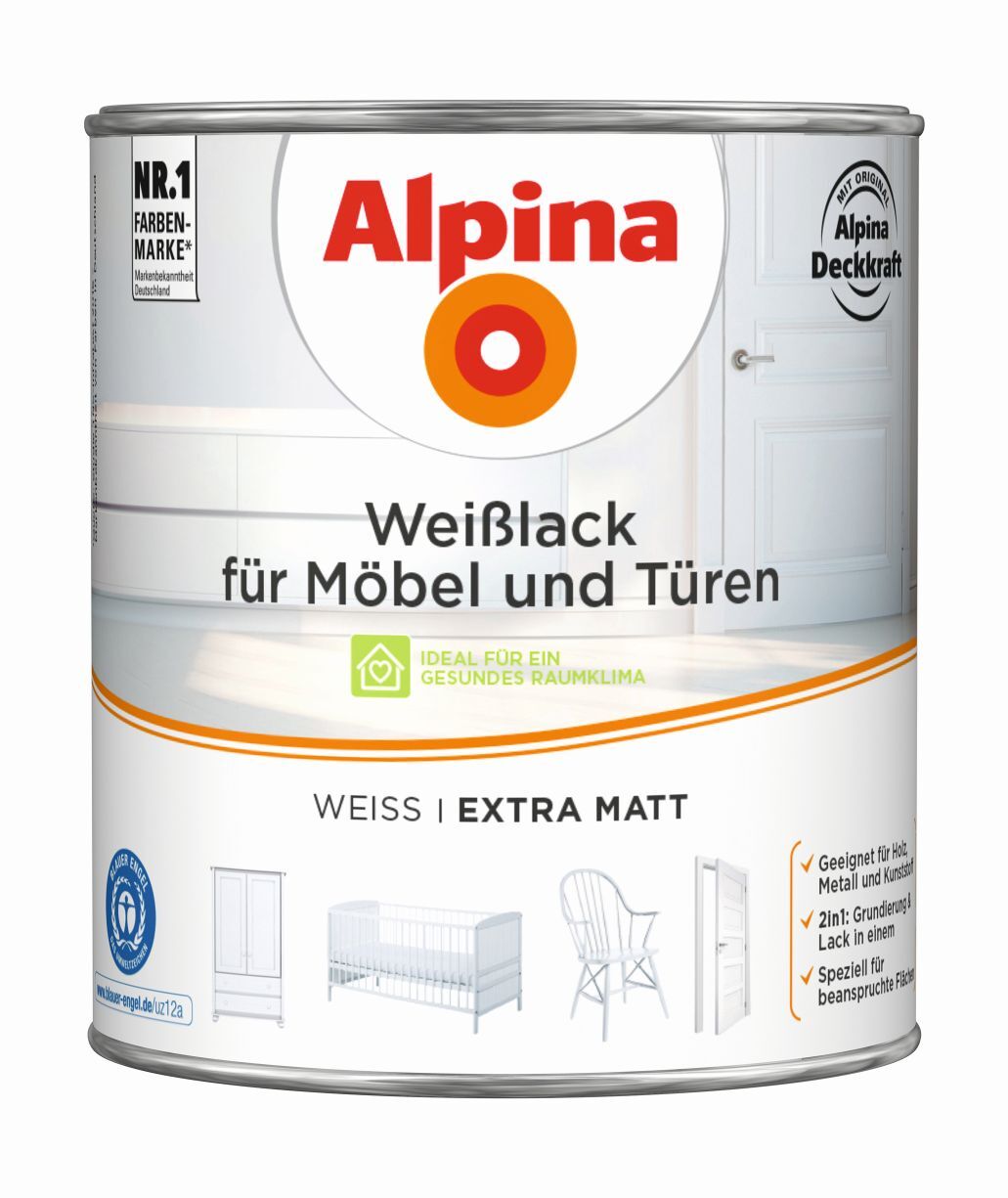 Weißlack für Möbel und Türen 1 Weißlack für Möbel und Türen