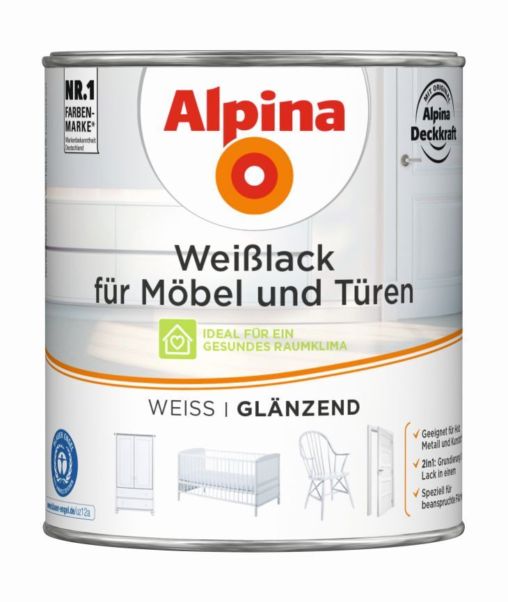 Weißlack für Möbel und Türen 1 Weißlack für Möbel und Türen