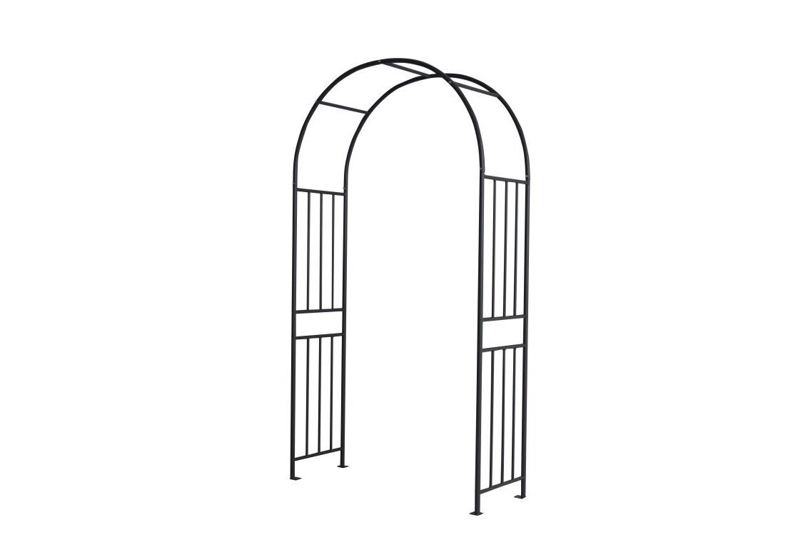 Rosenbogen 220x120cm Metall 1 Rosenbogen 220x120cm Metall