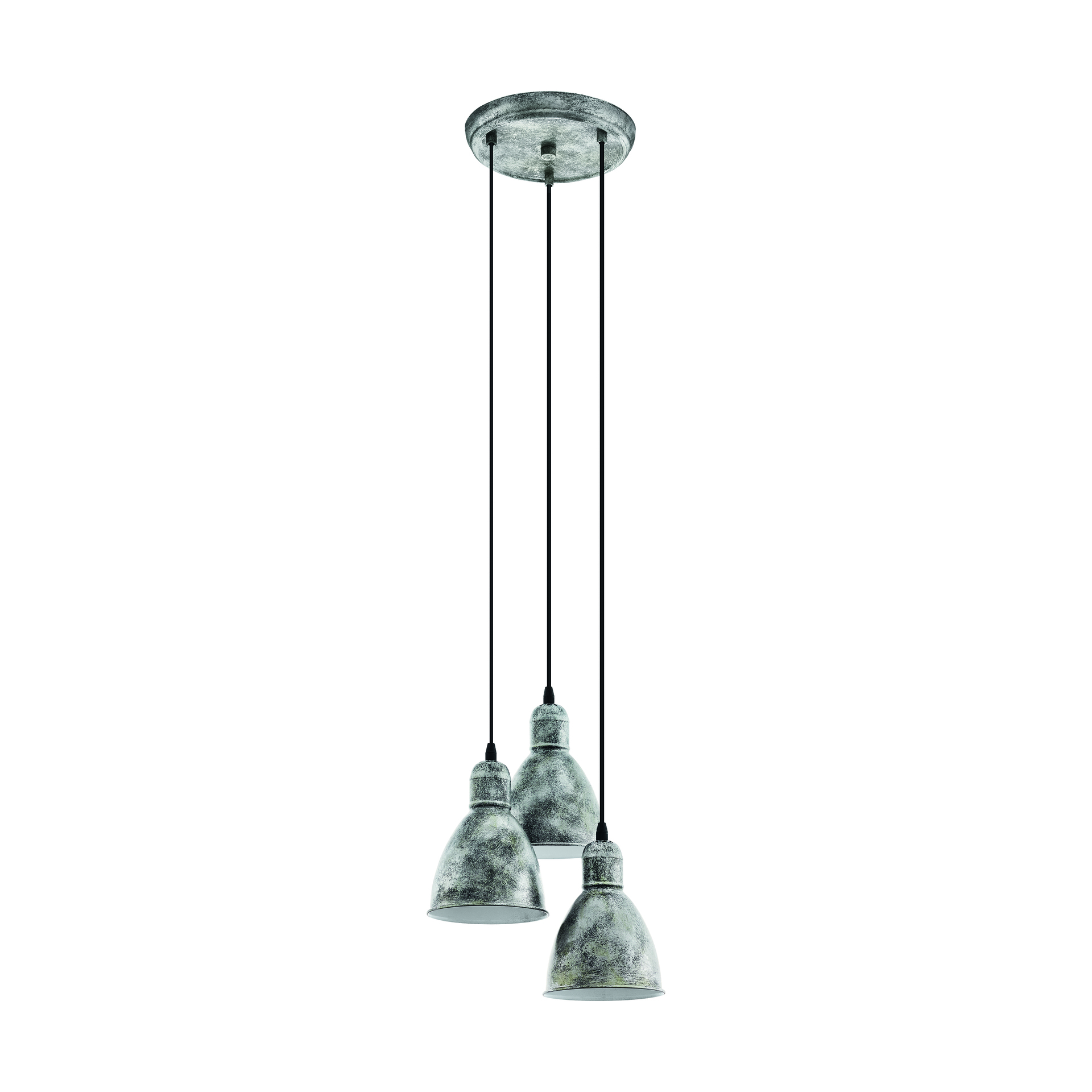 Pendelleuchte Vintage Laversdale, Zink-Optik 1 Pendelleuchte Vintage Laversdale, Zink-Optik