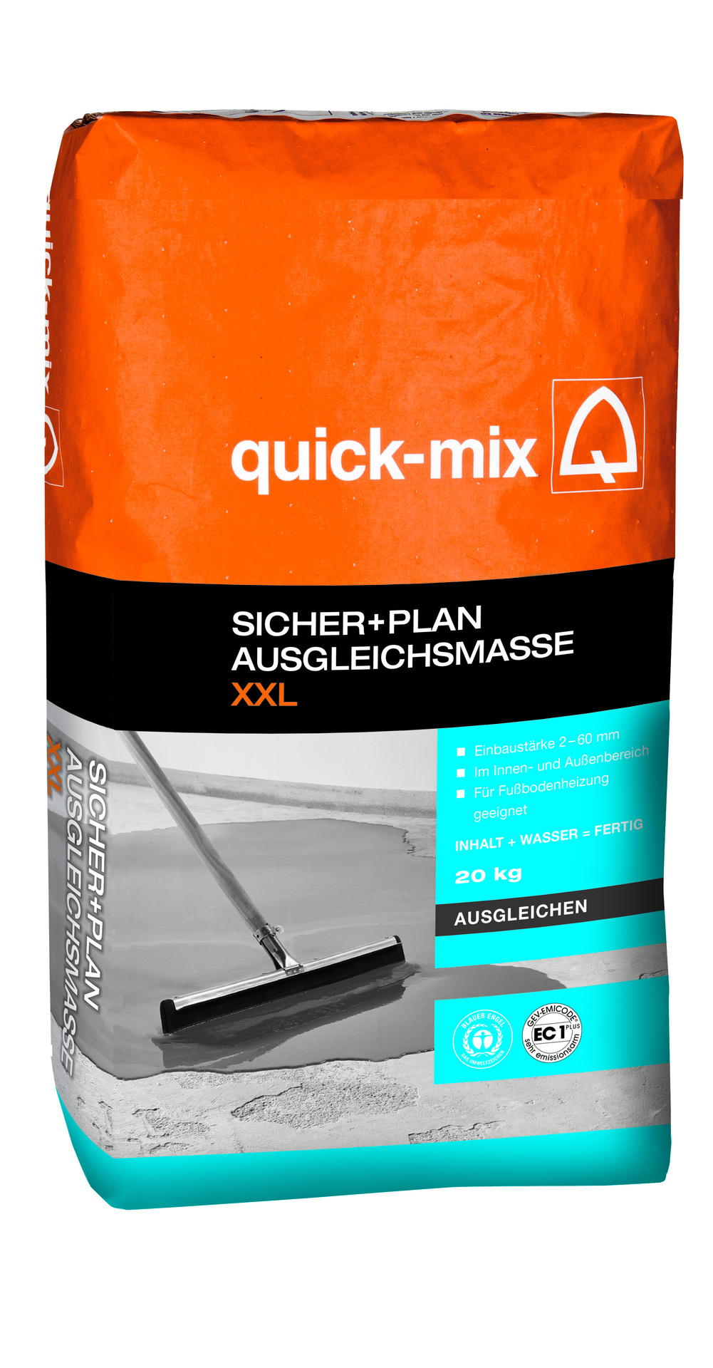 Sicher+Plan Ausgleichsmasse XXL 2-60mm, 20kg 1 Sicher+Plan Ausgleichsmasse XXL 2-60mm, 20kg