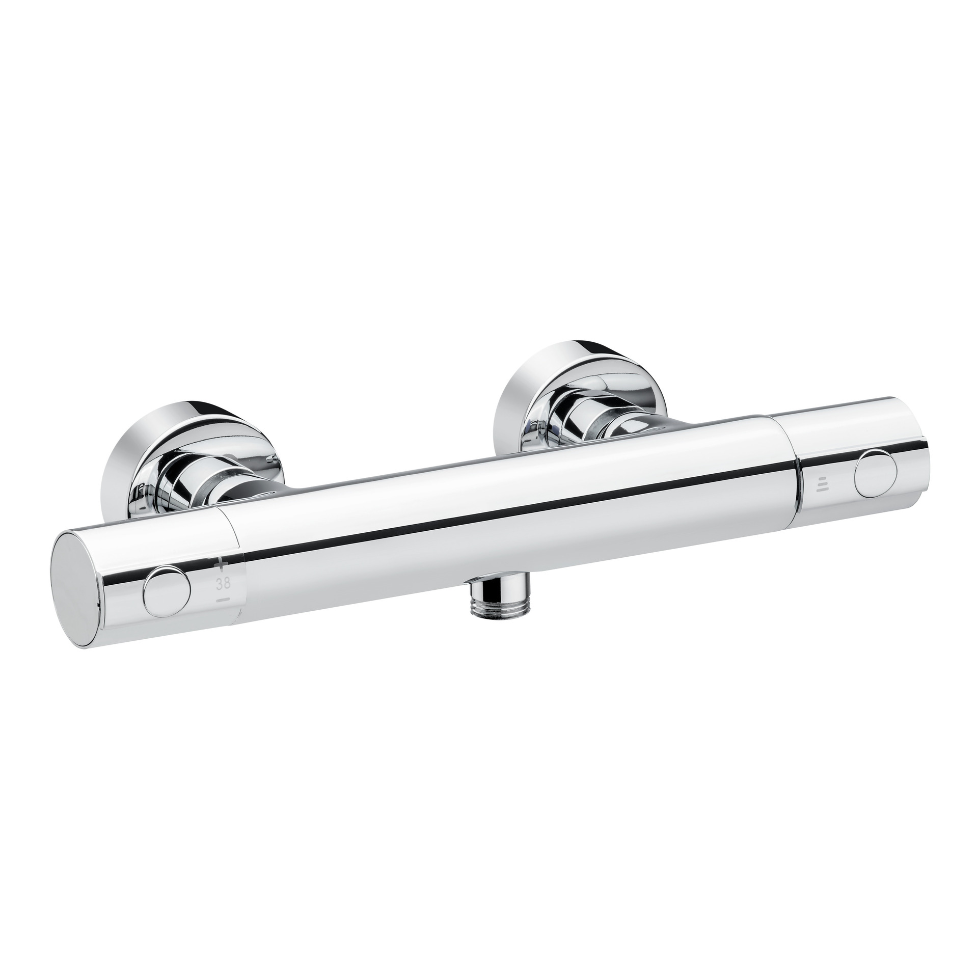 DERVAL Brause-Thermostat chrom 1 DERVAL Brause-Thermostat chrom